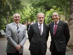 Juan Juliá, Esteban Morcillo i Federico Gutiérrez-Solana.